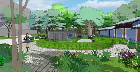 山東藝術(shù)學(xué)院綠地景觀設(shè)計(jì) 藝術(shù)、生態(tài)與人文的交融